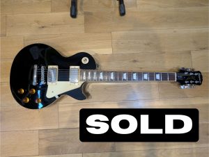 Epiphone Les Paul Standard in Ebony Black SOLD