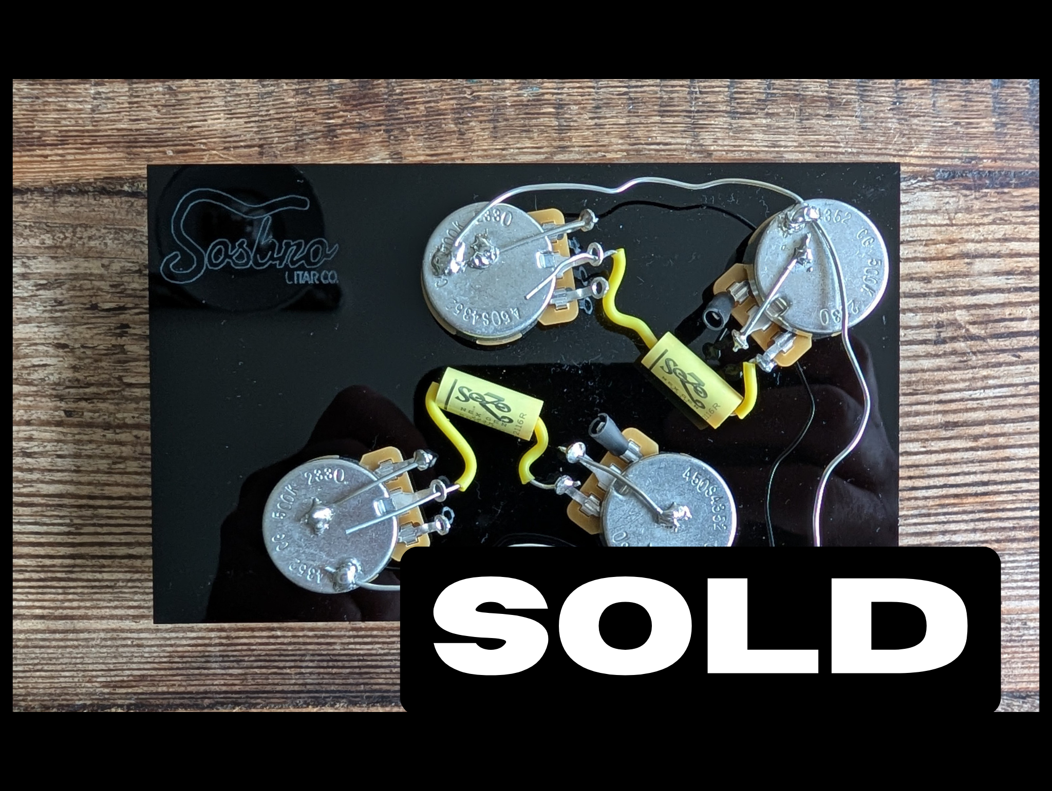 Les Paul 50’s style wiring harness upgrade – SOLD
