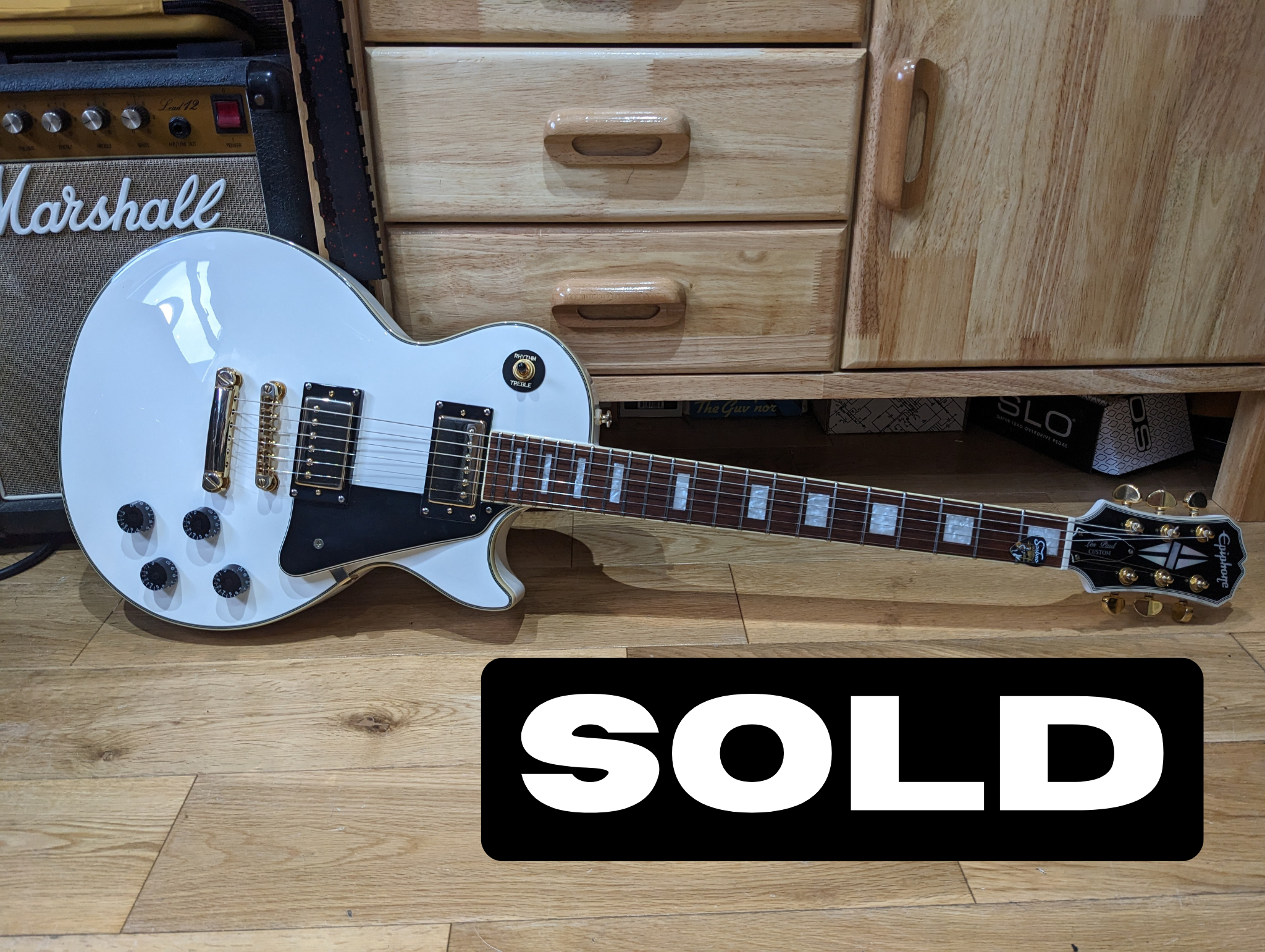 Epiphone Les Paul Custom (2004, Unsung Factory Korea) – SOLD